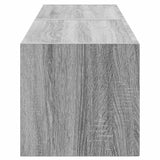 TV Wall Cabinet 2 pcs Grey Sonoma 60 x 31 x 29.5 cm 892202