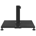 Outdoor Umbrella Base Adjustable Black 45 x 45 x 31 cm Steel 42009946