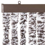 Insect Curtain Brown and Beige 90x220 cm Chenille 284277