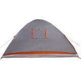 Family Tent Dome 6-Person Grey Waterproof 94725