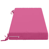 2-Piece Bench Cushions SOEST 2 pcs 100% Polyester Pink 949709