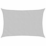 Sun Shade Sail Light Grey 7x6 m 100% Polyester Oxford 4000557