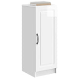 Sideboard High Gloss White 33 x 34.5 x 87 cm Engineered Wood 895749
