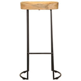 Bar Stools 2 pcs Solid Mango Wood 244010