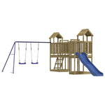 ZNTS Outdoor Playset Impregnated Wood Pine 3155848