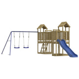 ZNTS Outdoor Playset Impregnated Wood Pine 3155848