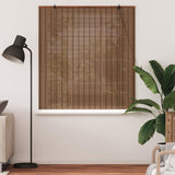 Roller Blind Brown 140 x 160 cm Bamboo 42006922