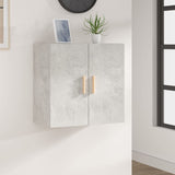 Wall Cabinet Concrete Grey 60x30x60 cm Engineered Wood 812892