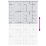Shower Roller Blind 160x240 cm Square 142851