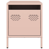 ZNTS Bedside Cabinets 2 pcs Pink 35x39x43.5 cm Steel 851247