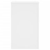 ZNTS Plant Stands 2 pcs White 30x30x50 cm Engineered wood 852915