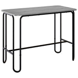 Dining Table 100 x 50 x 75 cm Engineered Wood Grey Sonoma 8007699