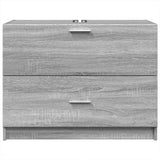 Sink Cabinet Grey Sonoma 78x37x59 cm Engineered Wood 848120