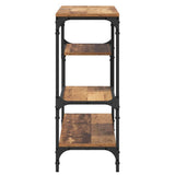 Console Table Old Wood 100 x 30 x 75 cm Engineered wood 883540