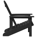 Garden Chair 2 pcs Black 82 x 74 x 92 cm Polyethylene 3335828