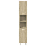 3 Piece Bathroom Furniture set Sonoma Oak Engineered Wood 3324976