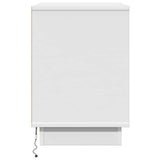 Bedside Cabinet 2 pcs White 50 x 34.5 x 50 cm Engineered wood 869579