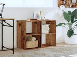 Bookcase Old Wood 68.5x32x68.5 cm Engineered Wood 852832
