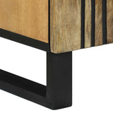 Bathroom Furniture Set with Drawer 3 pcs Brown Engineered Wood 3310041