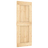 Door NARVIK 80x210 cm Solid Wood Pine 154437