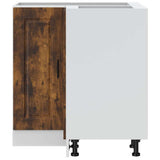 Kitchen Corner Base Cabinet Porto Smoked Oak Engineered Wood 853992