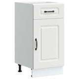 Kitchen Base Cabinet Kalmar White Engineered Wood 853467