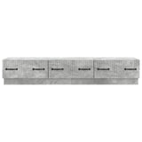 TV Cabinet Concrete Grey 147 x 34.5 x 27 cm Engineered Wood 895398