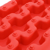 Traction Board 2 pcs Red 57.5 x 30.5 x 5.5 cm Reinforced Nylon 42040605