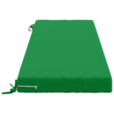 2-Piece Bench Cushions SOEST 2 pcs 100% Polyester Green 950281