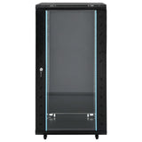 22U Network Cabinet with Swivel Feet 19" IP20 60x60x120 cm 30268