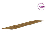 ZNTS Wall Panels Wood Look Brown PVC 4.12 m² 3189145