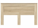 Headboard with Headboard Sonoma Oak 120 cm Engineered Wood 887467