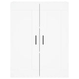 Highboard White 69,5x34x180 cm Engineered Wood 3200017
