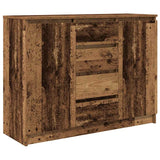 Sideboard with Drawers Old Wood 100.5x35x76 cm Engineered Wood 3328451