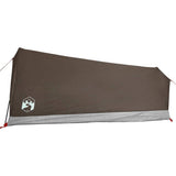 Camping Tent 2-Person Brown Waterproof 4009625