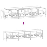 TV Cabinet Pink 202x39x43.5 cm Cold-rolled Steel 3307156