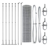 Welded Wire Fence with Concrete Base 10 x 1 m 3350984