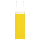 Paper Bags 250 pcs with Handles Yellow 15x8x21 cm 4102005