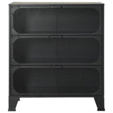 Storage Cabinets 2 pcs Grey 72x36x82 cm Metal and MDF 3095972