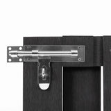 Garden Gate WPC 100x60 cm Grey 49081