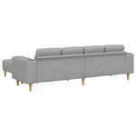Sofa Set 3 pcs Cloud grey Fabric 3335120