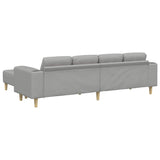 Sofa Set 3 pcs Cloud grey Fabric 3335120
