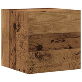 Wall Mounted TV cabinets 3 pcs Old Wood Engineered Wood 3328961