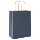 ZNTS Paper Bags 250 pcs with Handles Blue 21x11x28 cm 4101699