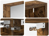Bathroom Cabinet Set 3 pcs 80 x 10.5 x 50 cm Engineered wood 3403652