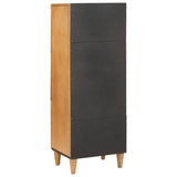 Highboard Light brown 40 x 33 x 110 cm Solid mango wood 4018109