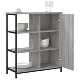 Sideboard Grey Sonoma 70x30x80 cm Engineered Wood 835492