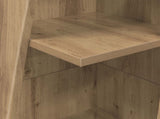 Corner Cabinet 27.5x27x140cm Engineered Wood Artisan Oak 889874