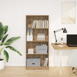 Bookcase Artisian Oak 60x24x143 cm Engineered Wood 857820