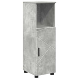 Bathroom Furniture Set Wall-mounted 5 pcs Concrete Grey 3392986
